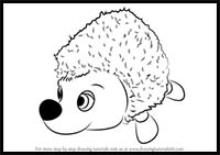 How to Draw Hedgehog from Masha and the Bear