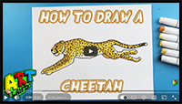 How to Draw a CHEETAH