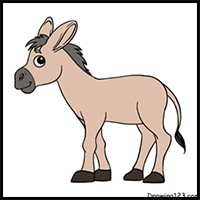 Donkey Drawing