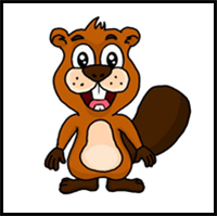 How to Draw a Beaver