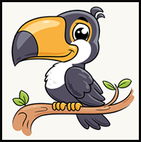 How to Draw a Toucan