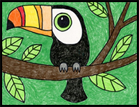 How to Draw a Toucan