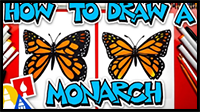 How to Draw a Monarch Butterfly