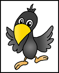 How to Draw a Crow