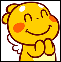 How to Draw QooBee Easy Step by Step Drawing Tutorial for Kids