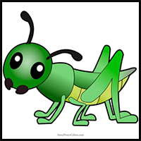 How to Draw a Grasshopper (A Simple Guide)