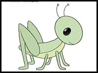How to Draw a Grasshopper