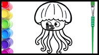 Magical Jellyfish Drawing: An Easy Step-by-Step Tutorial for Kids