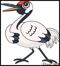 How to Draw Stork, Birds