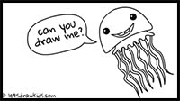 How to Draw a Jellyfish