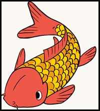 How to Draw a Koi Fish – Really Easy Drawing Tutorial