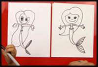 How to Draw a Mermaid