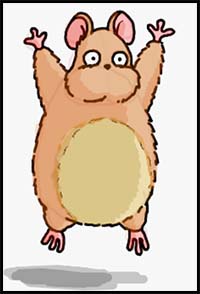 How to Draw an Anime Cartoon Mouse