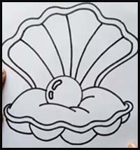 How to Draw an Oyster with a Pearl