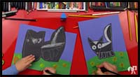 How to Draw a Skunk for Young Artists