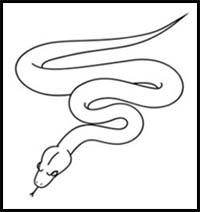 How to Draw a Snake