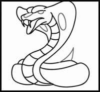 How to Draw a Cobra
