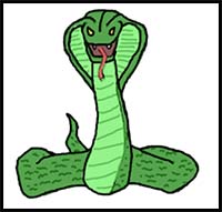 How to Draw a Cobra