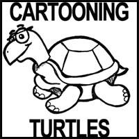 How to Draw Cartoon Turtles with Easy to Follow Drawing Lesson