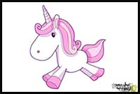 How to Draw a Cute and Simple Unicorn