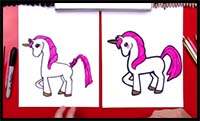 How to Draw a Cute Unicorn