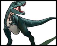 How to Draw Gorgon from Walking With Dinosaurs