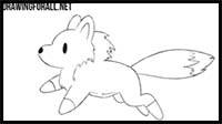 How to Draw a Chibi Wolf