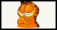 Drawing Garfield the Cat