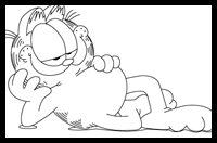 How to Draw Garfield