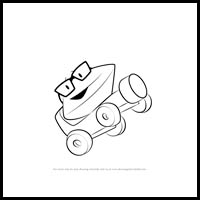 How to Draw Sam from Bubble Guppies