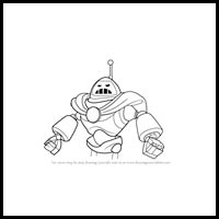 How to Draw Major Bummer from Bubble Guppies