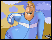 How to Draw Brent from Cloudy With a Chance Of Meatballs