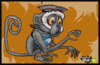 How to Draw Steve from Cloudy With a Chance Of Meatballs