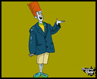 How to Draw Jonathan from Hotel Transylvania