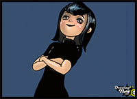 How to Draw Mavis from Hotel Transylvania