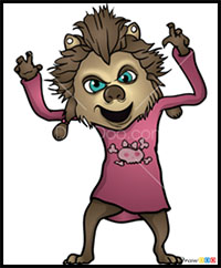 How to Draw Winnie, Hotel Transylvania