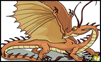 How to Draw a Changewing Dragon from How to Train Your Dragon