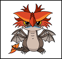 How to Draw a Dragon | Cloudjumper | How to Train your Dragon