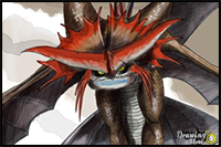 How to Draw Cloudjumper from How to Train Your Dragon 2