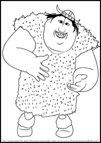 How to Draw Fishlegs Ingerman from How to Train Your Dragon