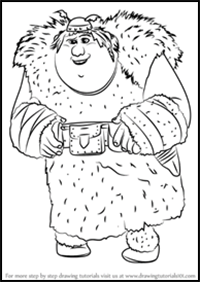 How to Draw Fishlegs Ingerman from How to Train Your Dragon 2