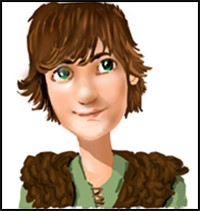 How to Draw Hiccup from How to Train Your Dragon