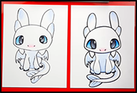 How to Draw a Light Fury