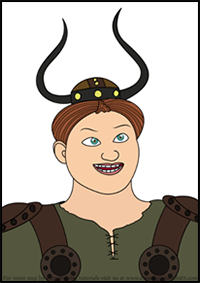 How to Draw Phlegma the Fierce from How to Train your Dragon 3
