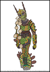 How to Draw Ruffnut Thorston from How to Train your Dragon 3