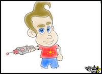 How to Draw Jimmy Neutron
