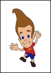 How to Draw Jimmy Neutron | The Adventures of Jimmy Neutron: Boy Genius | Cartooning 4 Kids