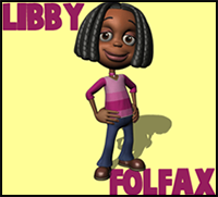 How to Draw Libby Folfax from The Adventures of Jimmy Neutron
