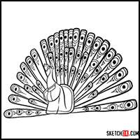 How to Draw Lord Shen | Kung Fu Panda