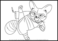 How to Draw Shifu Master from Kung Fu Panda